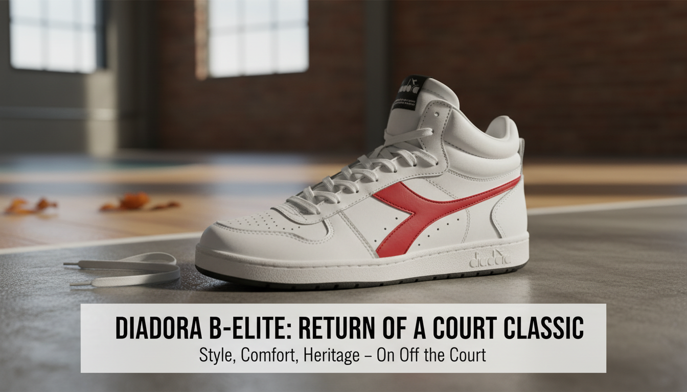 Diadora Men’s Red Leather Sneakers: Fit, Style & Care