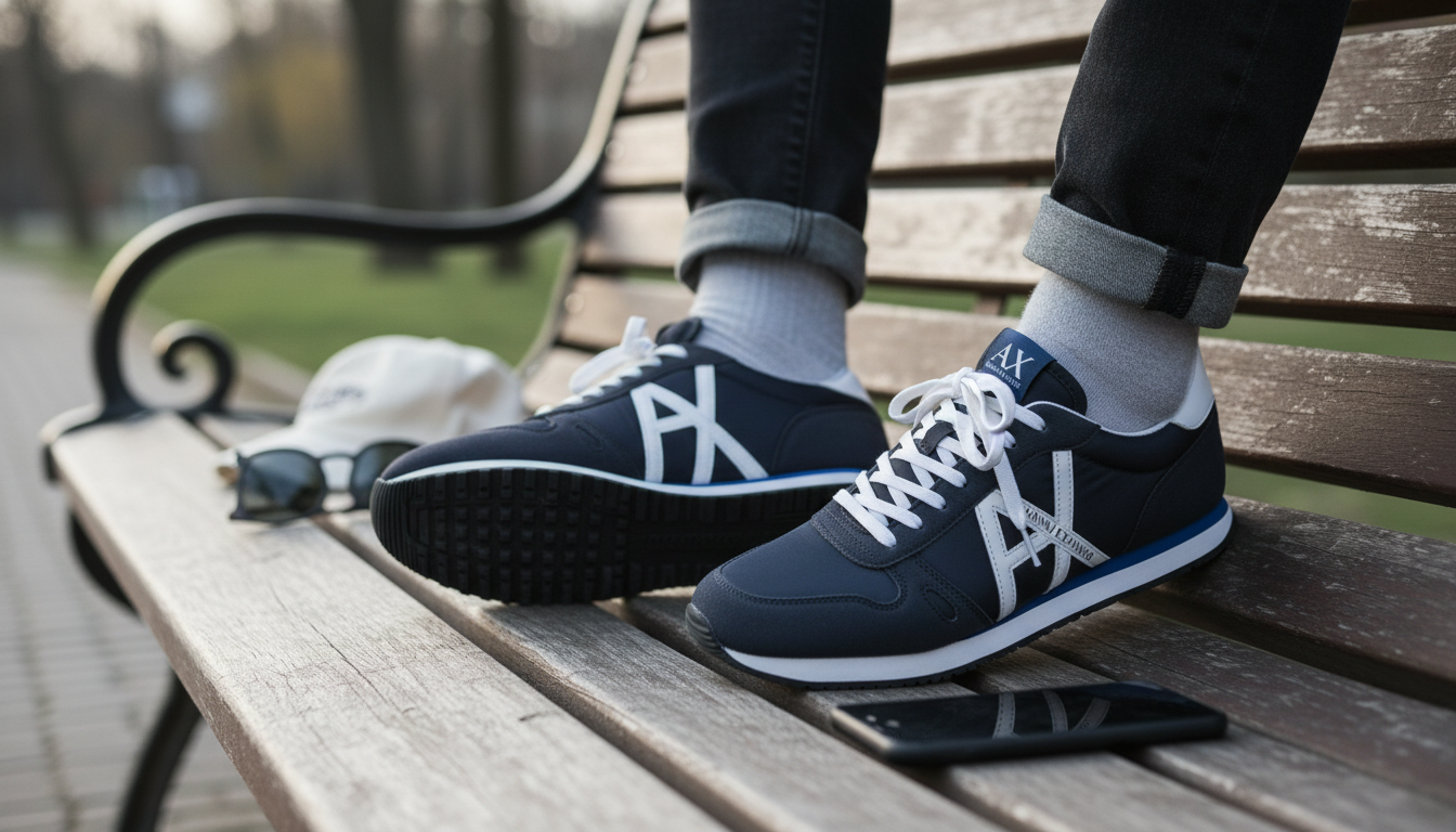 Armani Exchange Printed Sneakers: Fit, Styling, Care