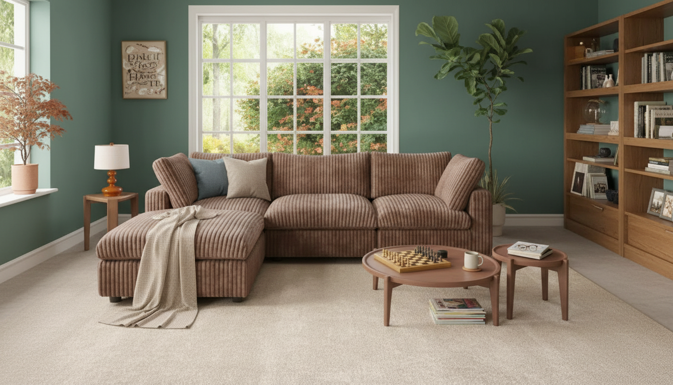 Modular L-Shaped Sectional: Washable Covers, Easy Layouts