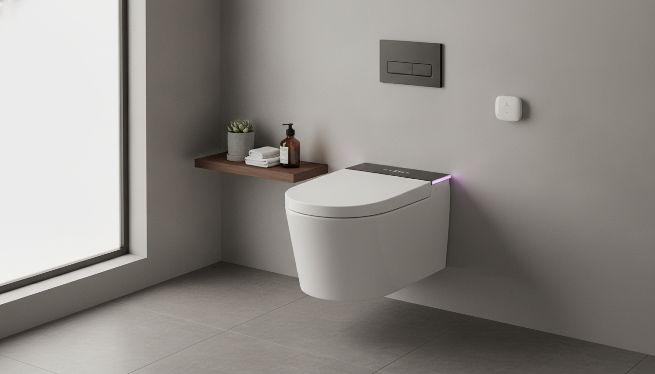 Wall-Hung Smart Toilet: Auto Features + Hidden Tank Guide